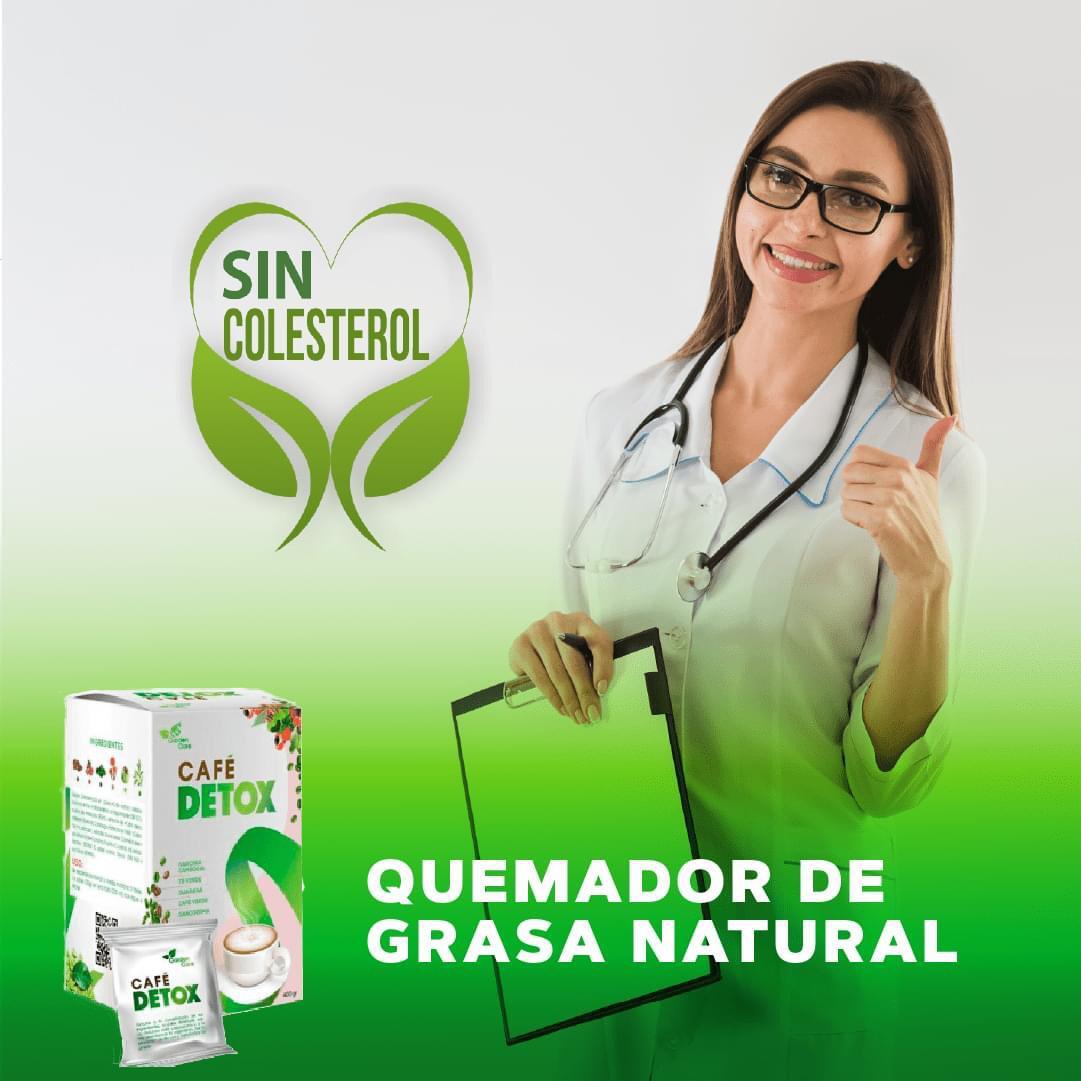Café Detox - Garcinia Cambogia, Té Verde, Guaraná, Café Verde, Ganoderma x 15 sobres - Tikafarma