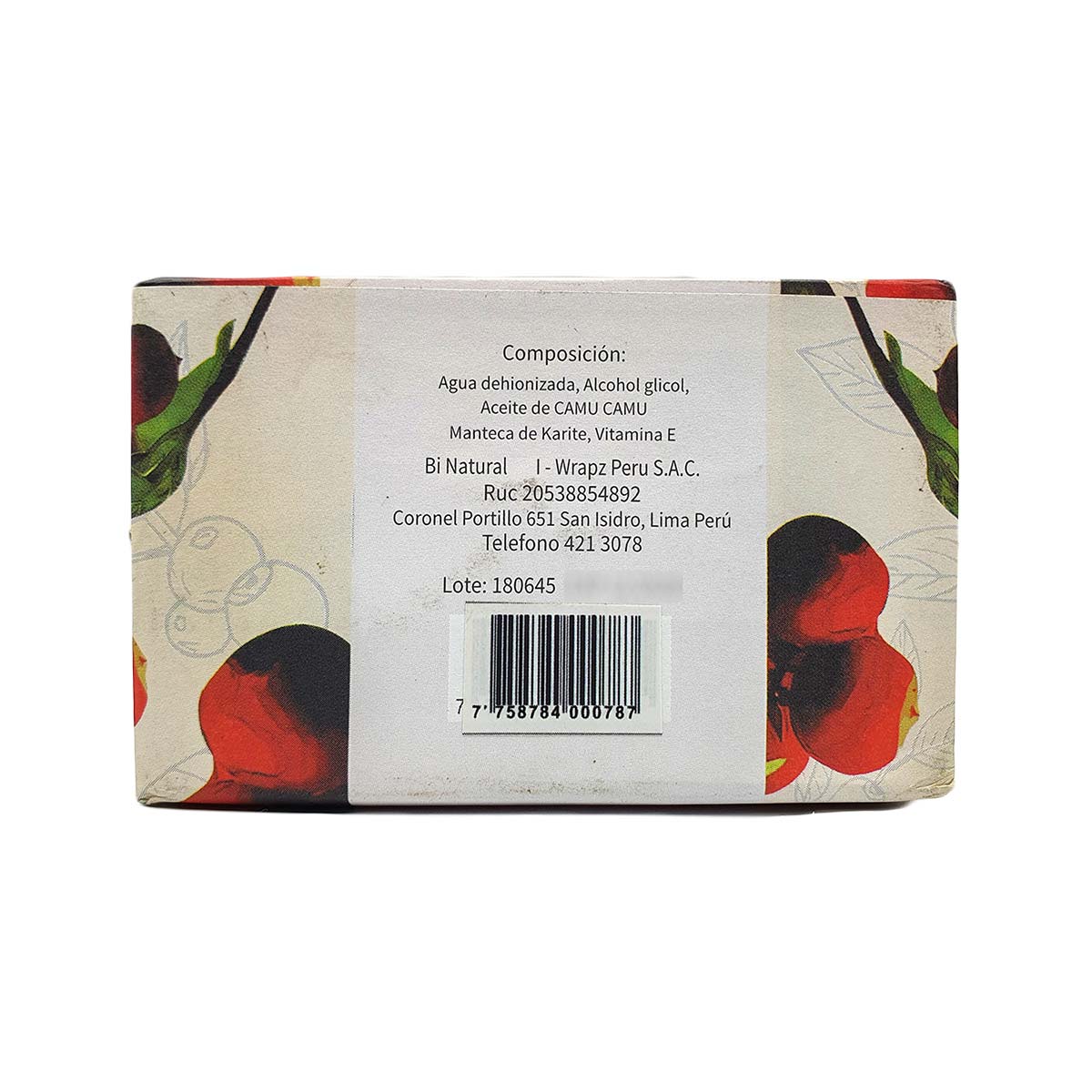 Jabón Artesanal de Camu Camu x 150g