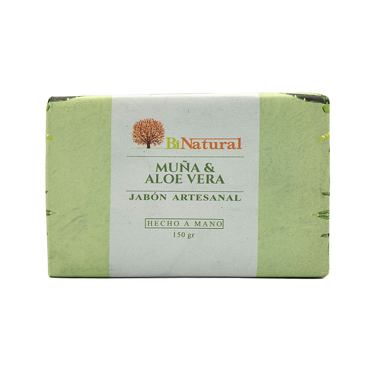 Jabón Artesanal de Muña y Aloe Vera x 150g