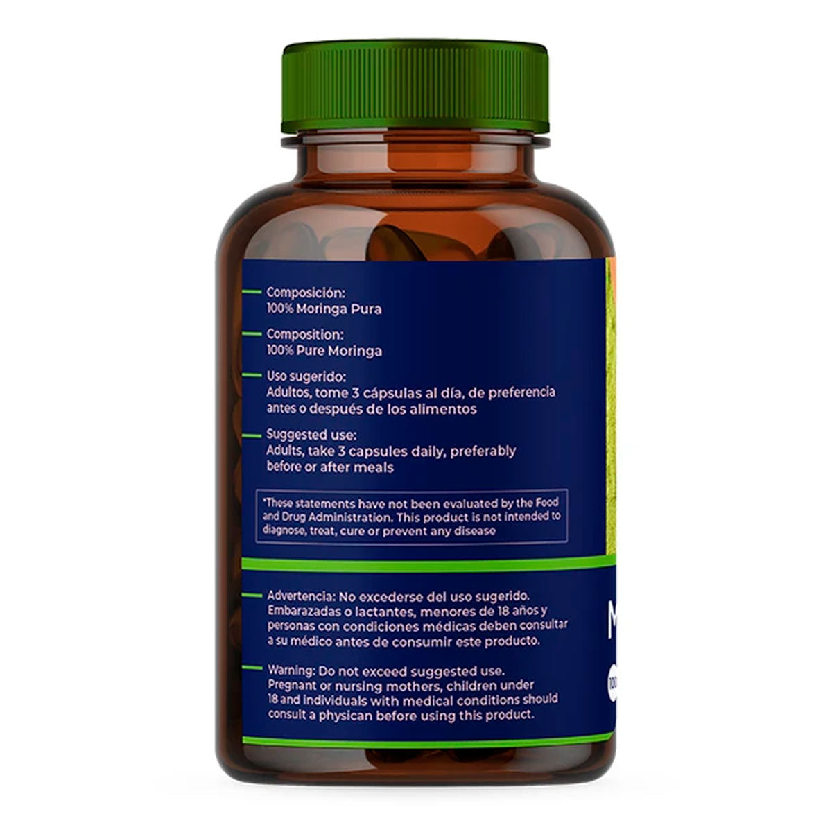 Moringa en cápsulas (100 x 400mg)