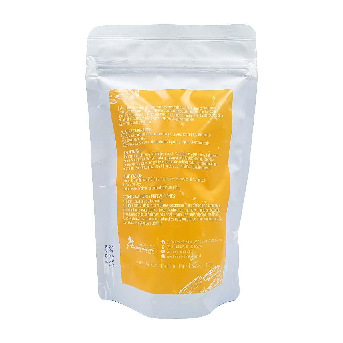 Corteza de Abuta en trozos x 100g - Tikafarma