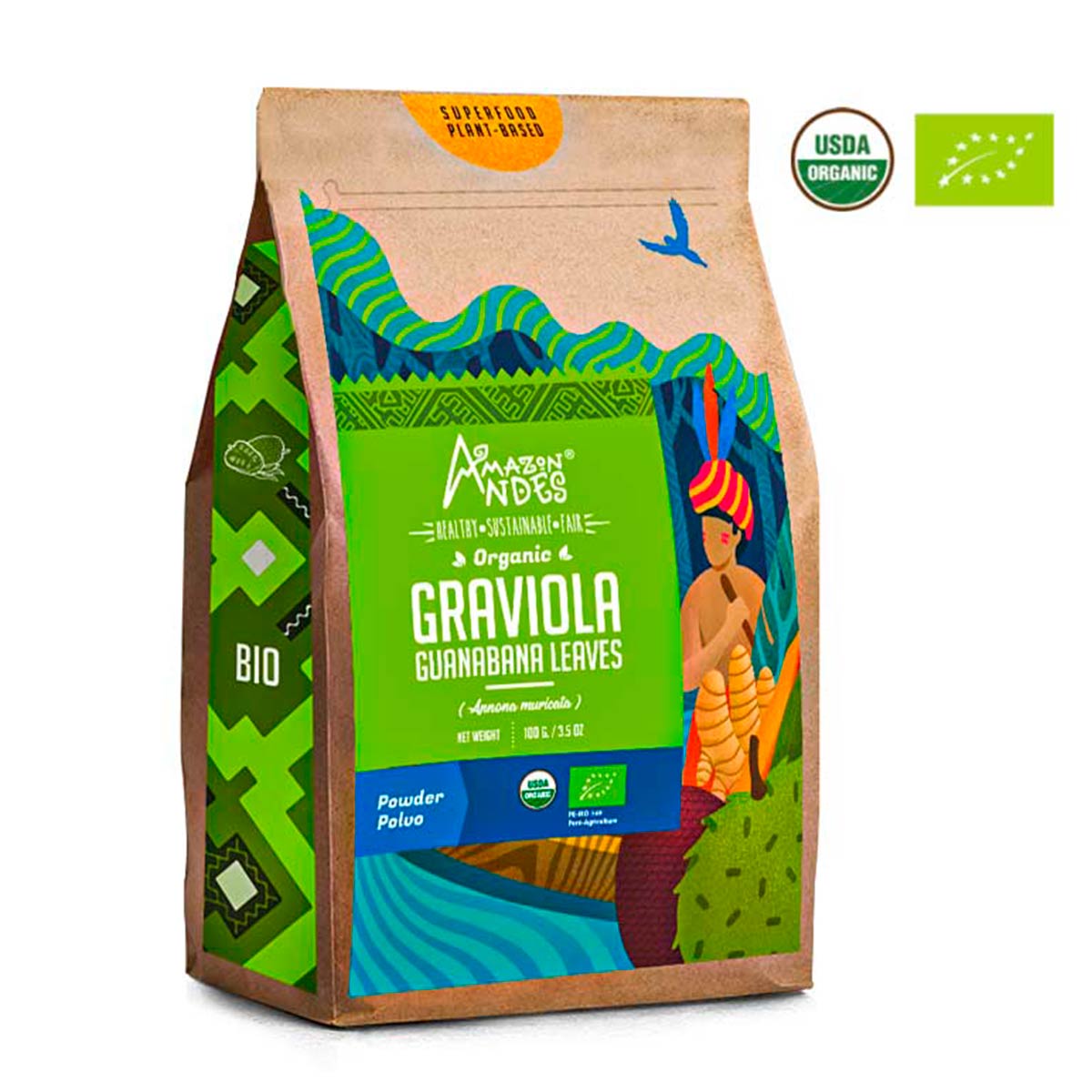 Graviola orgánica en polvo x 100g