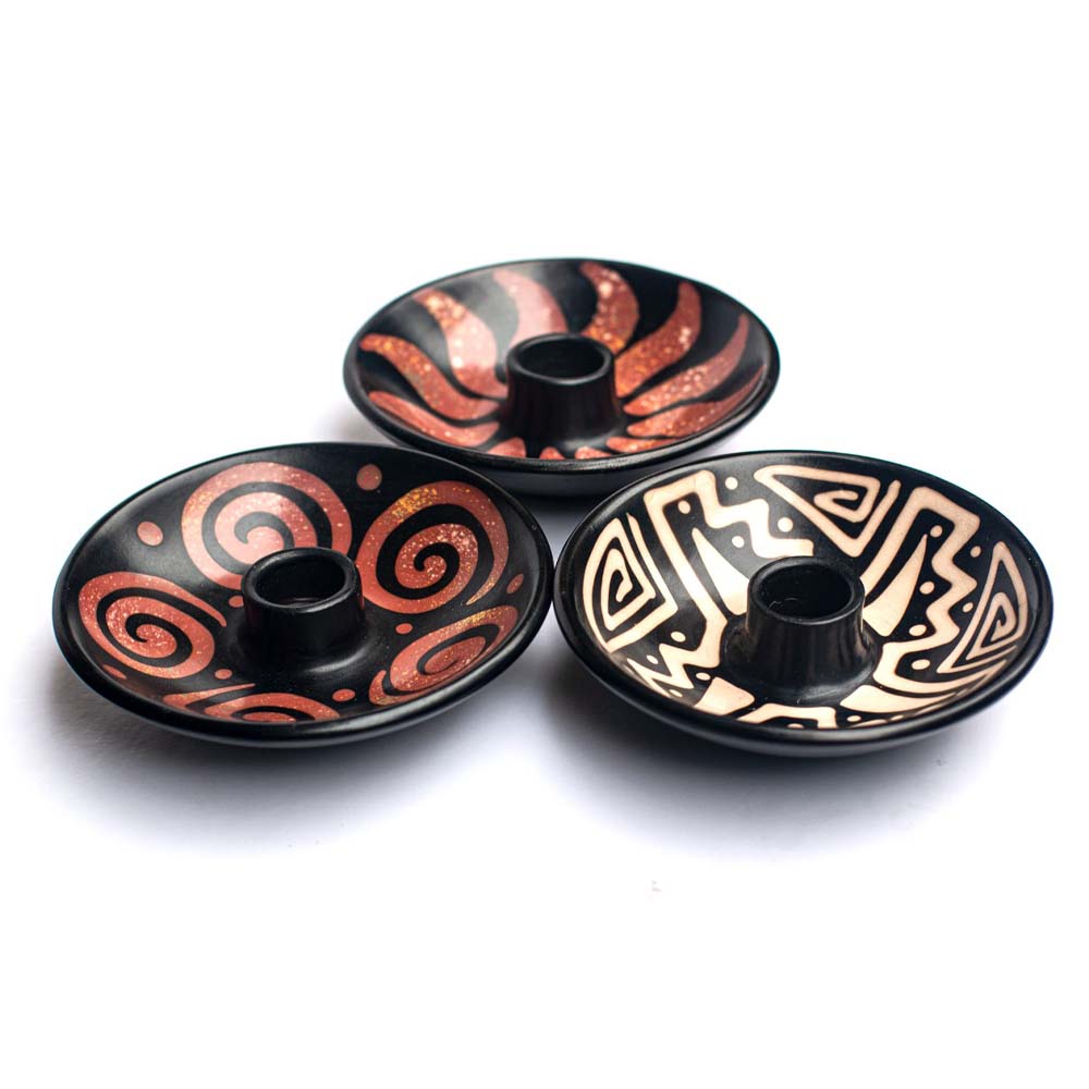 Quemador de Conos e Incienso Palo Santo