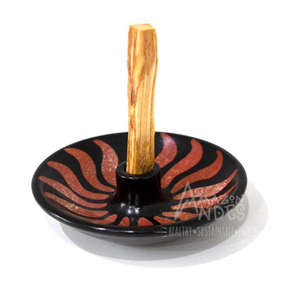 Quemador de Conos e Incienso Palo Santo