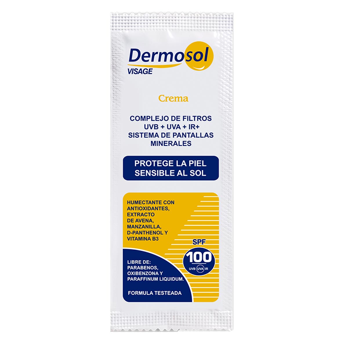 Protector Solar Dermosol Visage SPF 100 (Sachet x 10g)