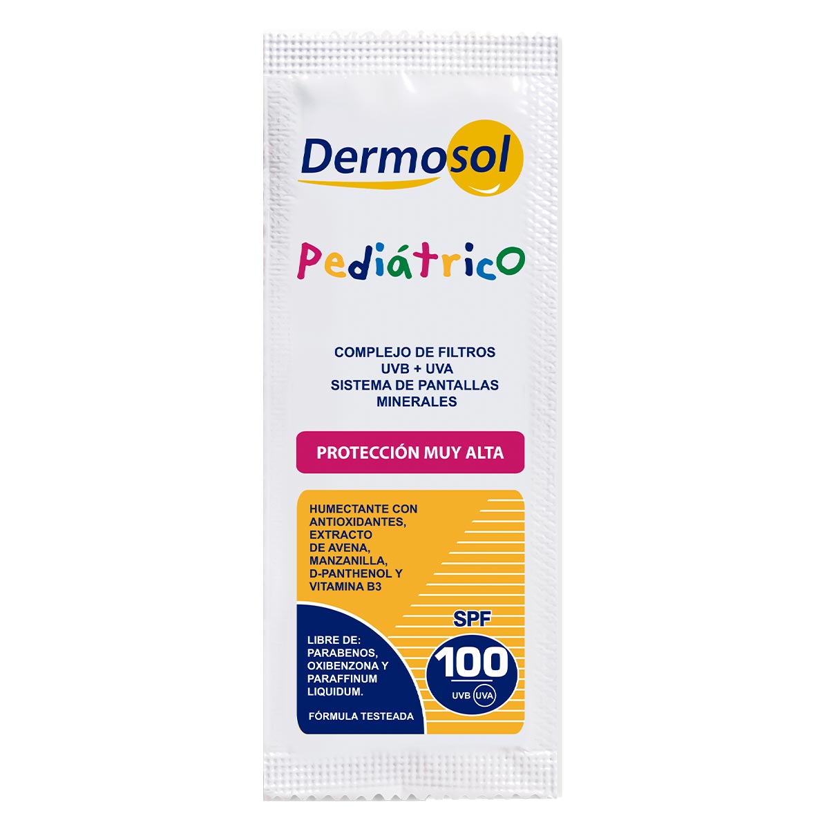 Protector Solar Dermosol para Niños SPF 100 (Sachet x 10g)