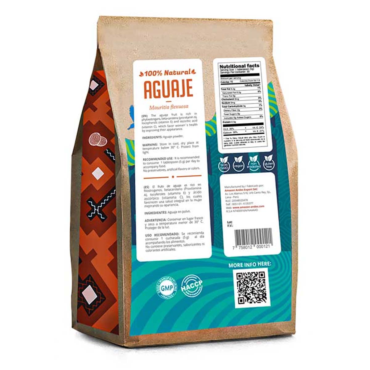 Aguaje en polvo x 150g