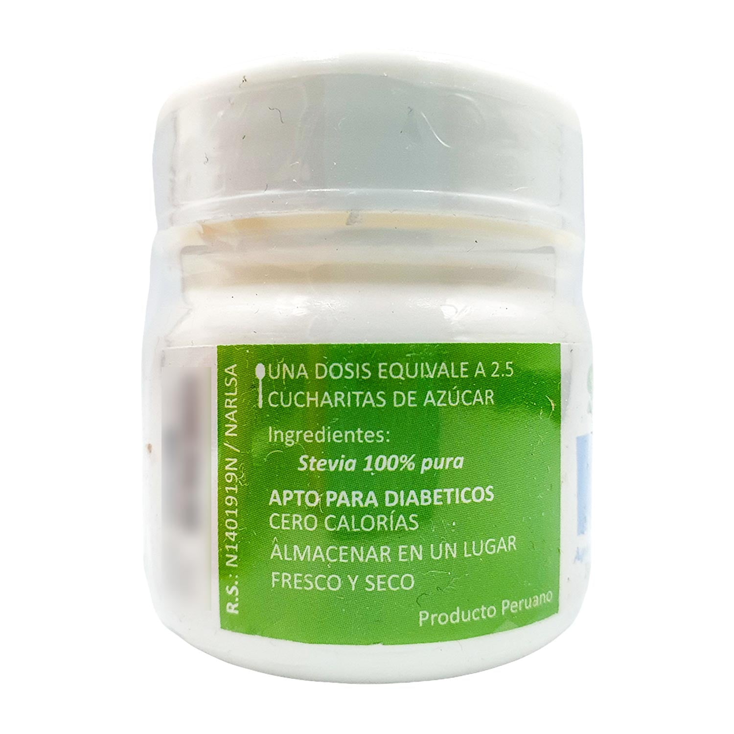 Stevia Kerr 100% Pura en Polvo x 20g | Endulzante Natural Sin Calorías y Libre de Aditivos