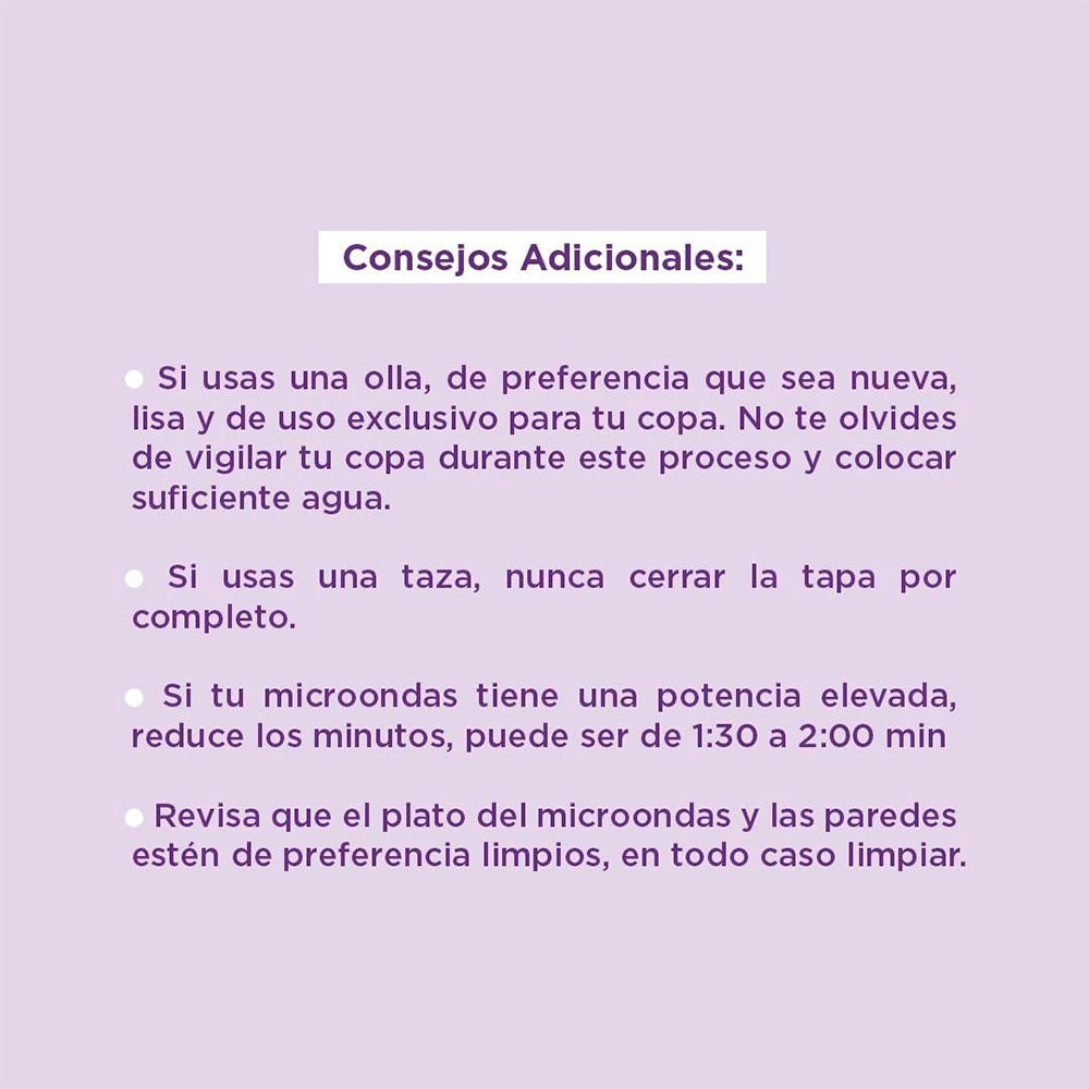 Taza Esterilizadora para Copa Menstrual