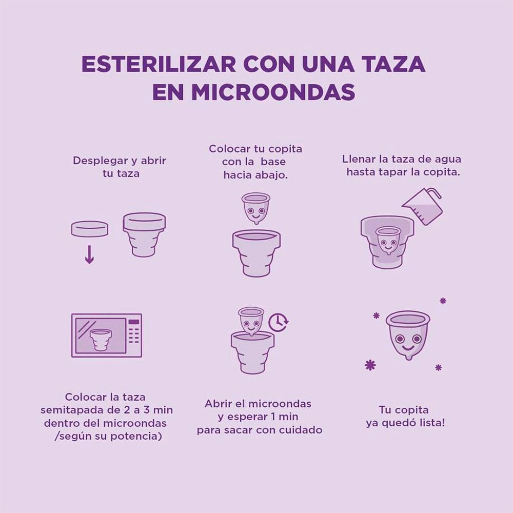 Taza Esterilizadora para Copa Menstrual