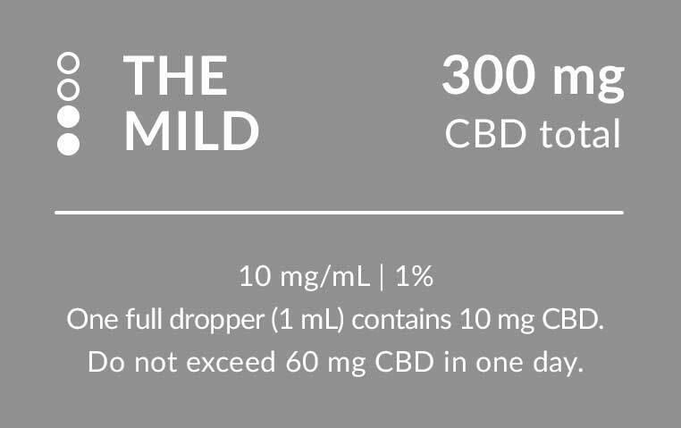 Harmony CBD Oil 300mg x 30ml (1% CBD) - Moderado - Tikafarma