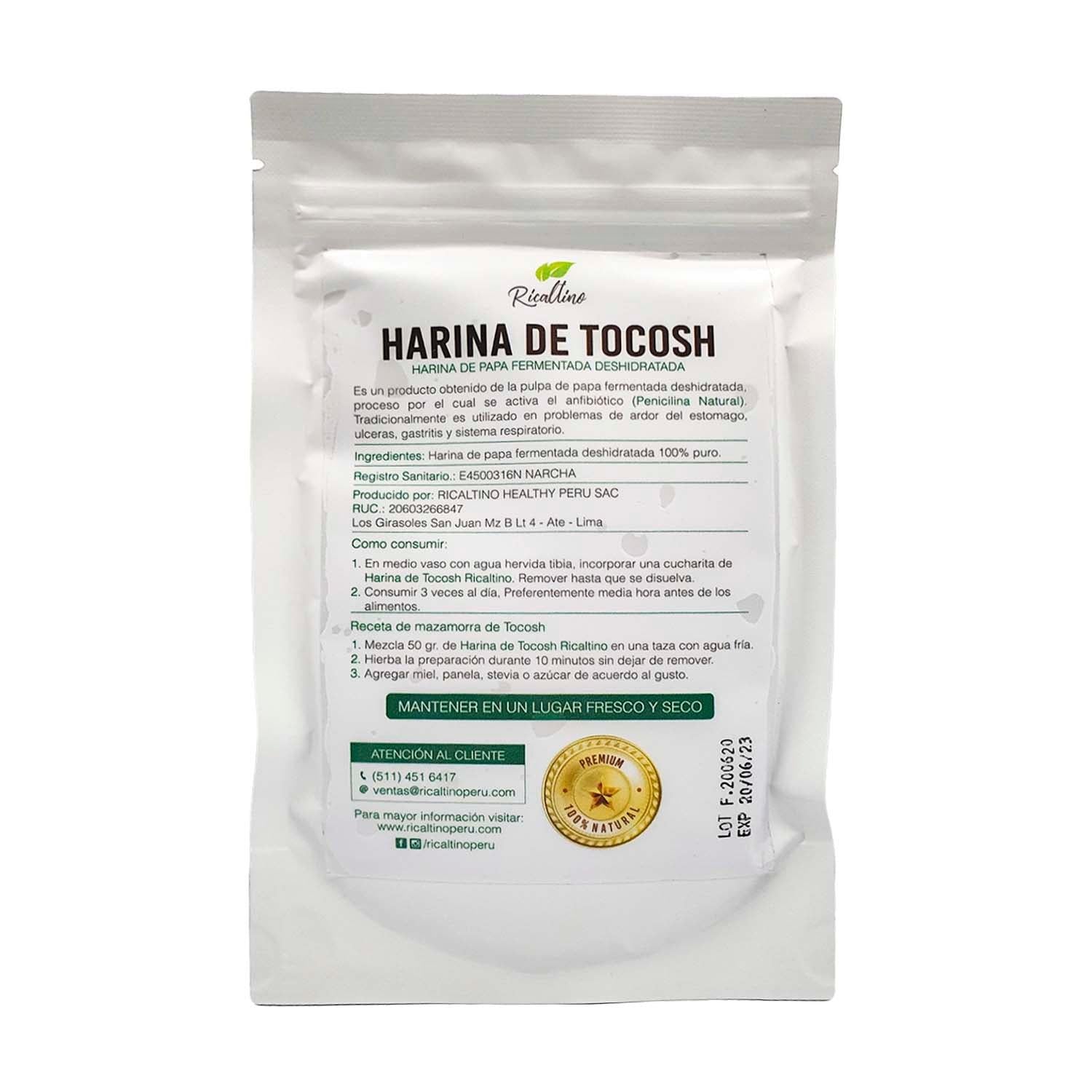 Harina de Tocosh x 100g - Tikafarma