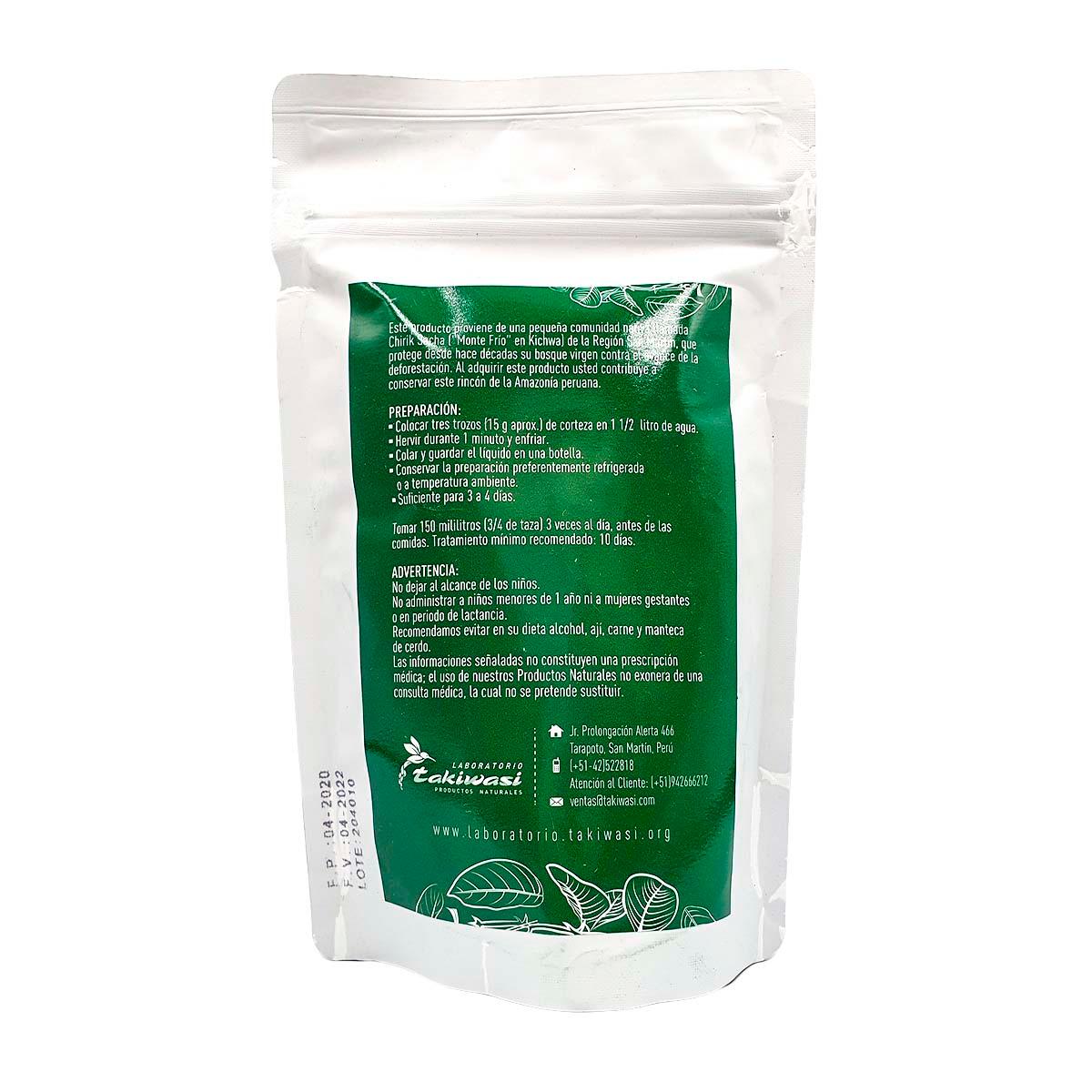 Corteza de Uña de Gato en trozos x 100g - Tikafarma