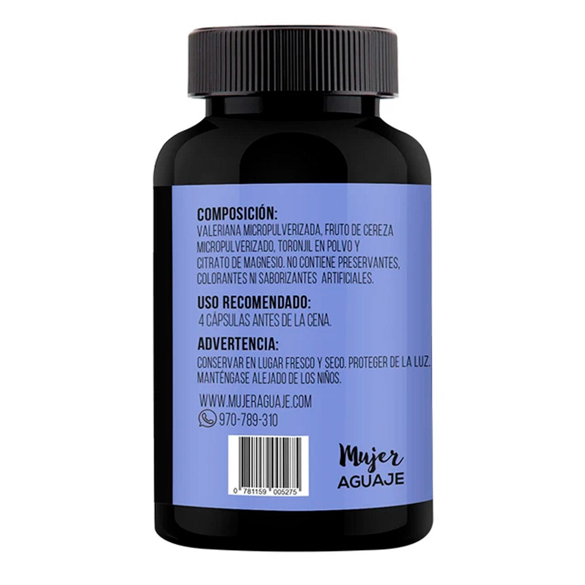 Valeriana en cápsulas (100 x 500mg)