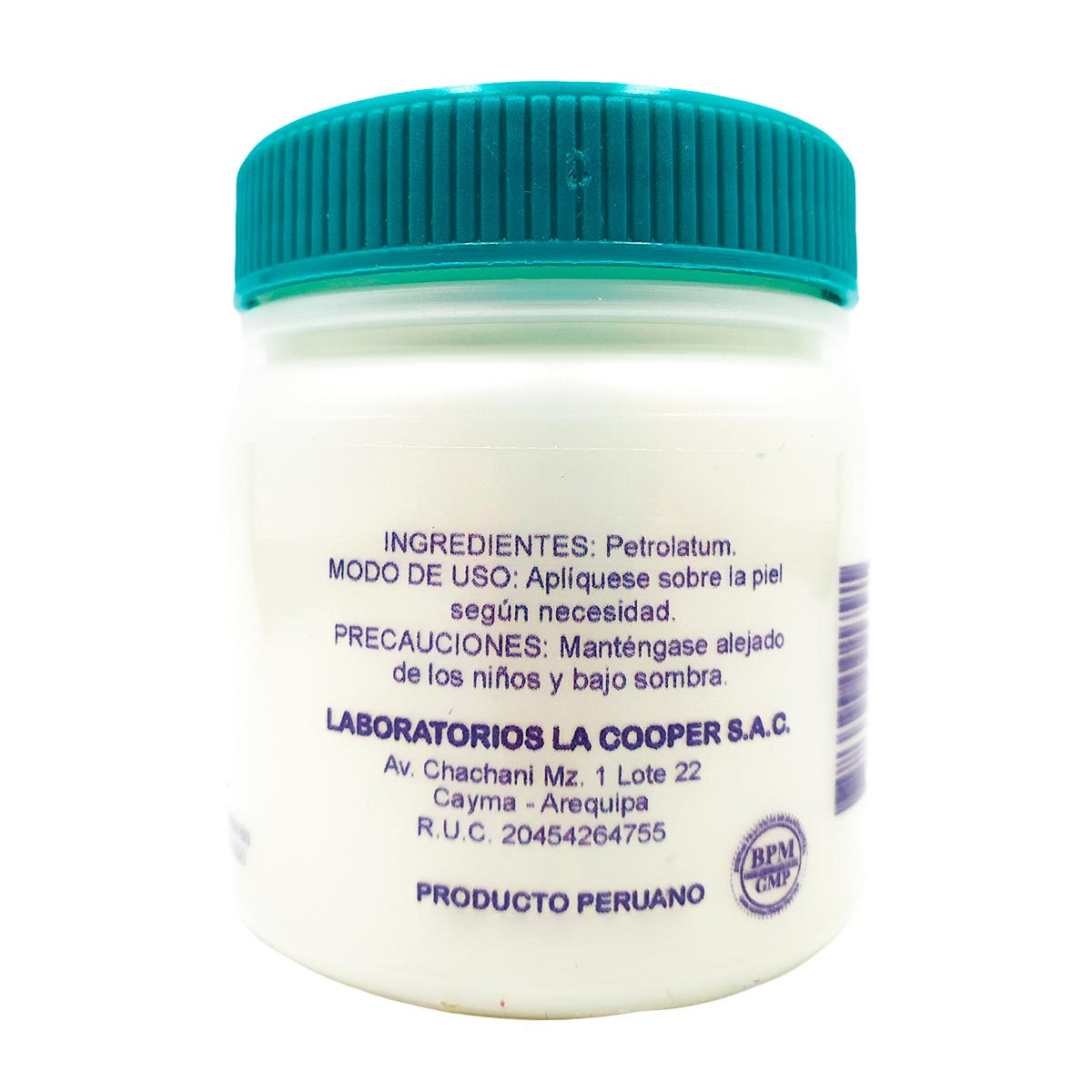 Vaselina Pura x 80g | Hidratación y Protección para Piel Seca e Irritada