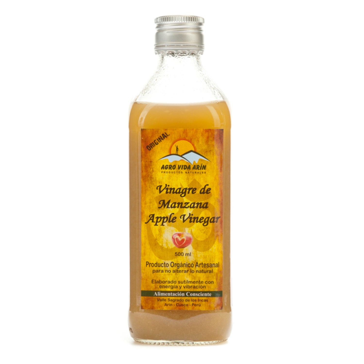 Vinagre de Manzana Orgánico x 500ml