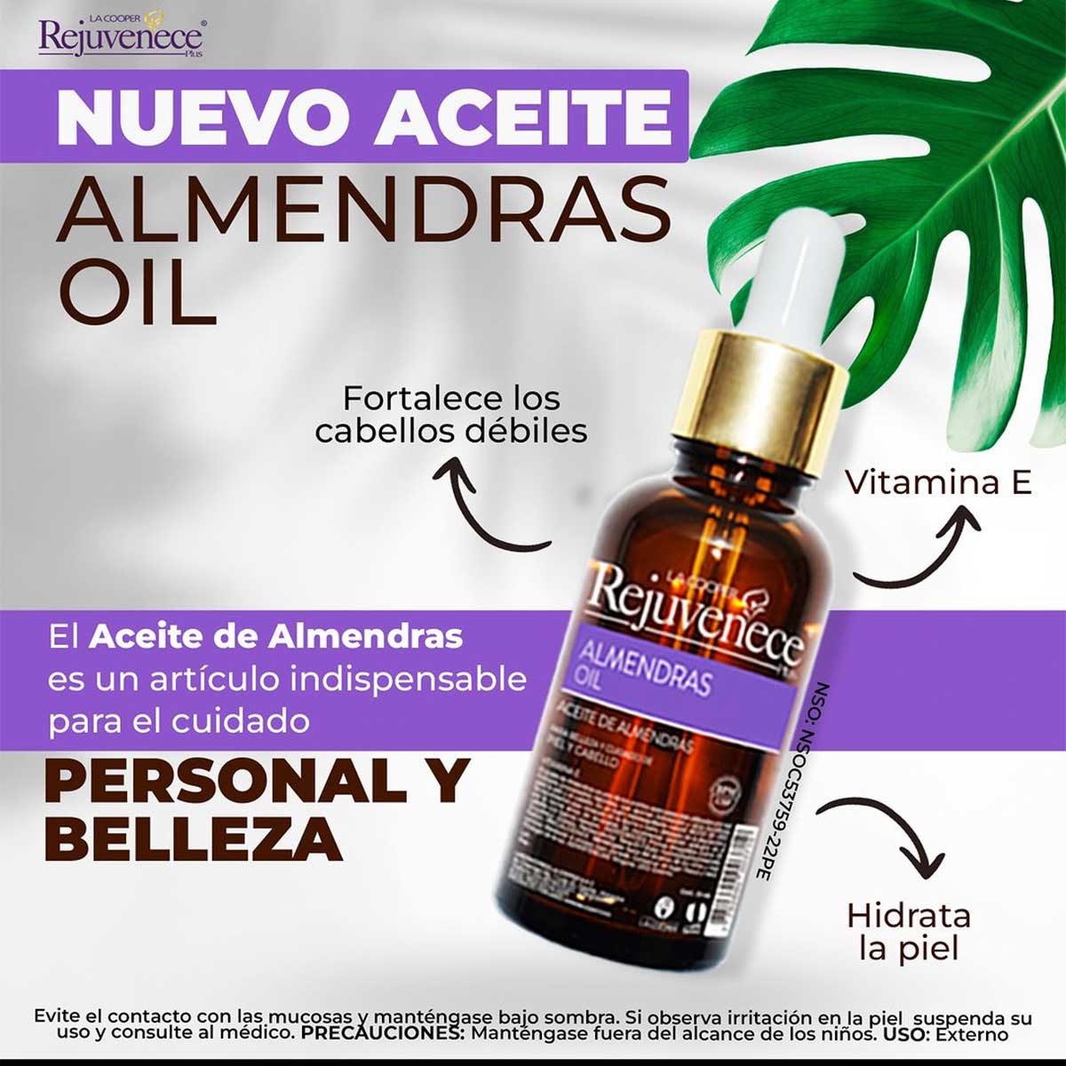 Aceite de Almendras x 30ml