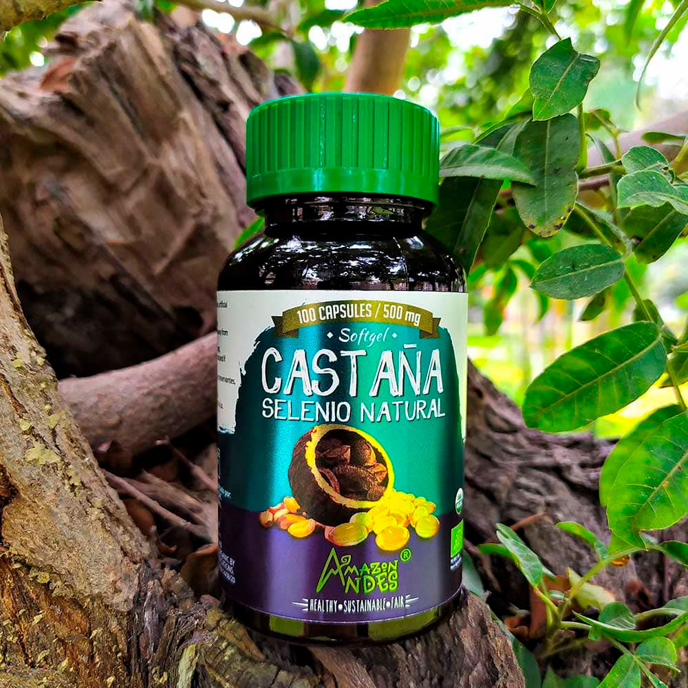 Aceite de Castaña (Selenio Natural) en cápsulas (100 x 500mg)