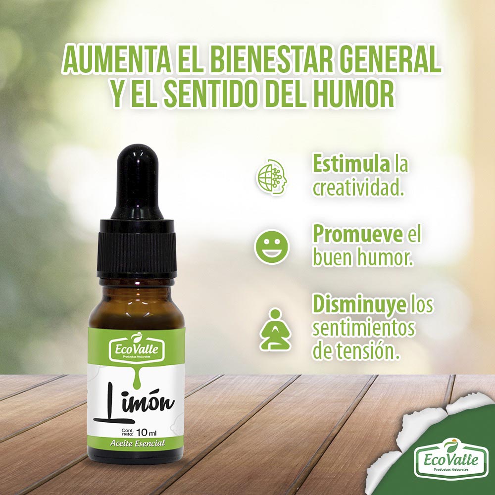 Aceite Esencial de Limón x 10ml