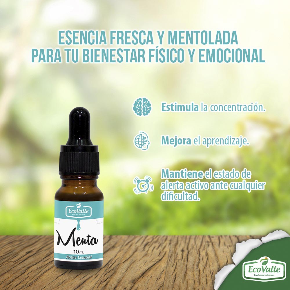 Aceite Esencial de Menta x 10ml