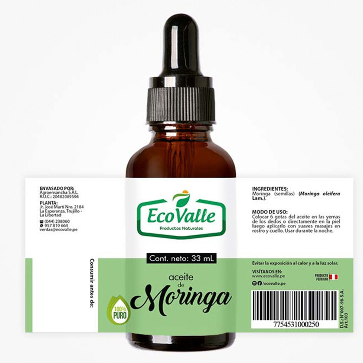 Aceite de Moringa x 33ml