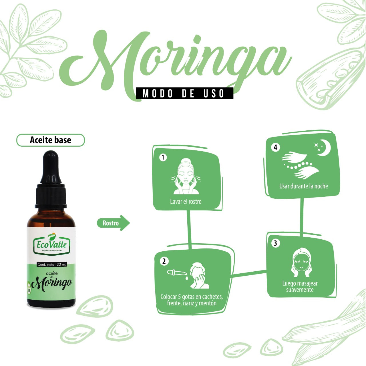 Aceite de Moringa x 33ml