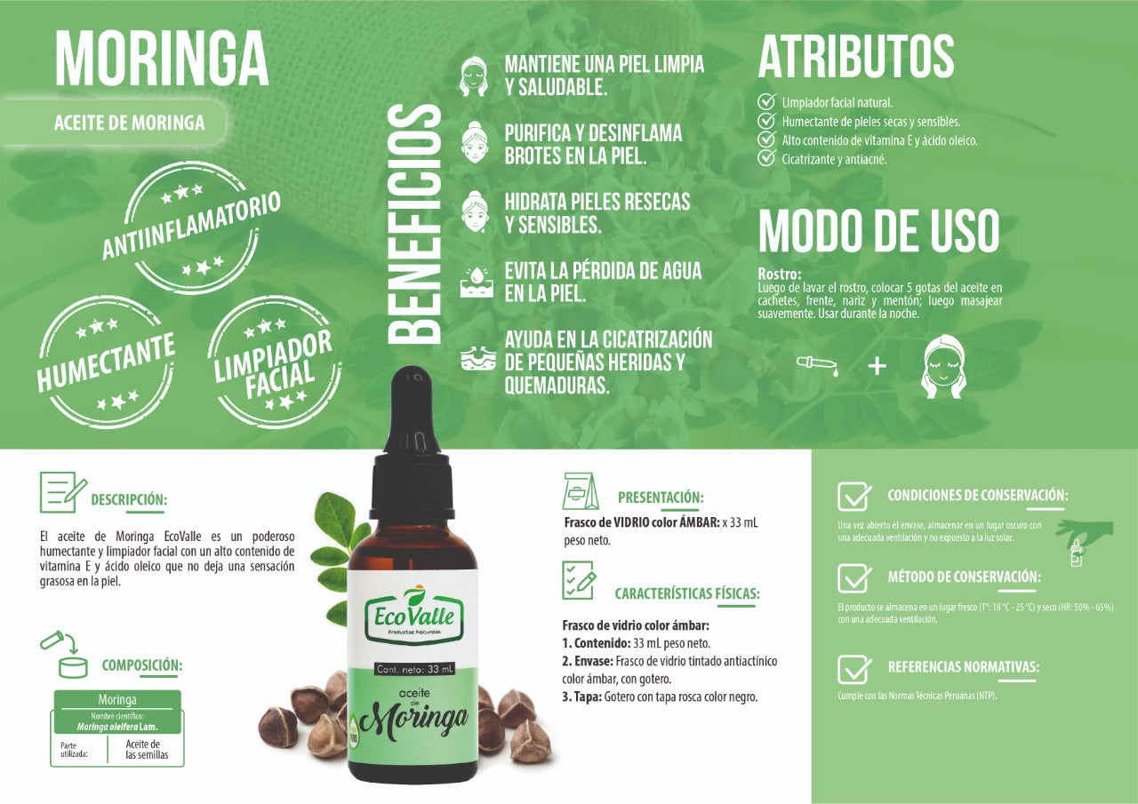 Aceite de Moringa x 33ml