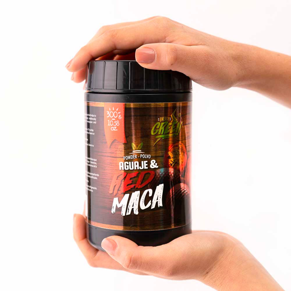 Maca Roja y Aguaje en polvo x 300g