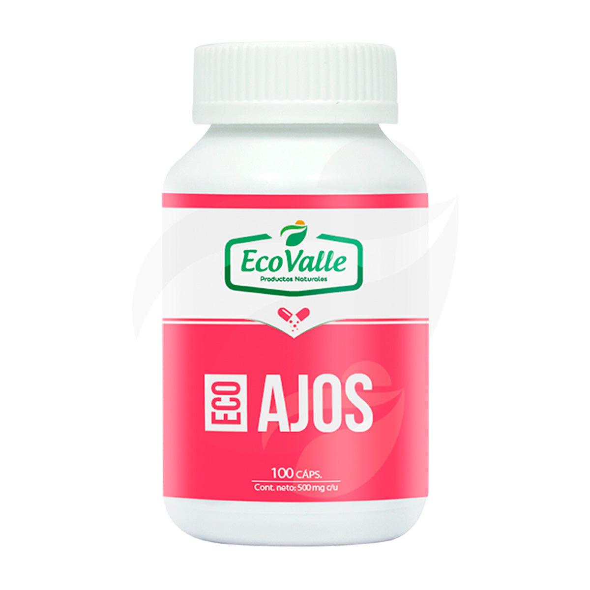 Ajos en cápsulas (100 x 500mg) - Tikafarma