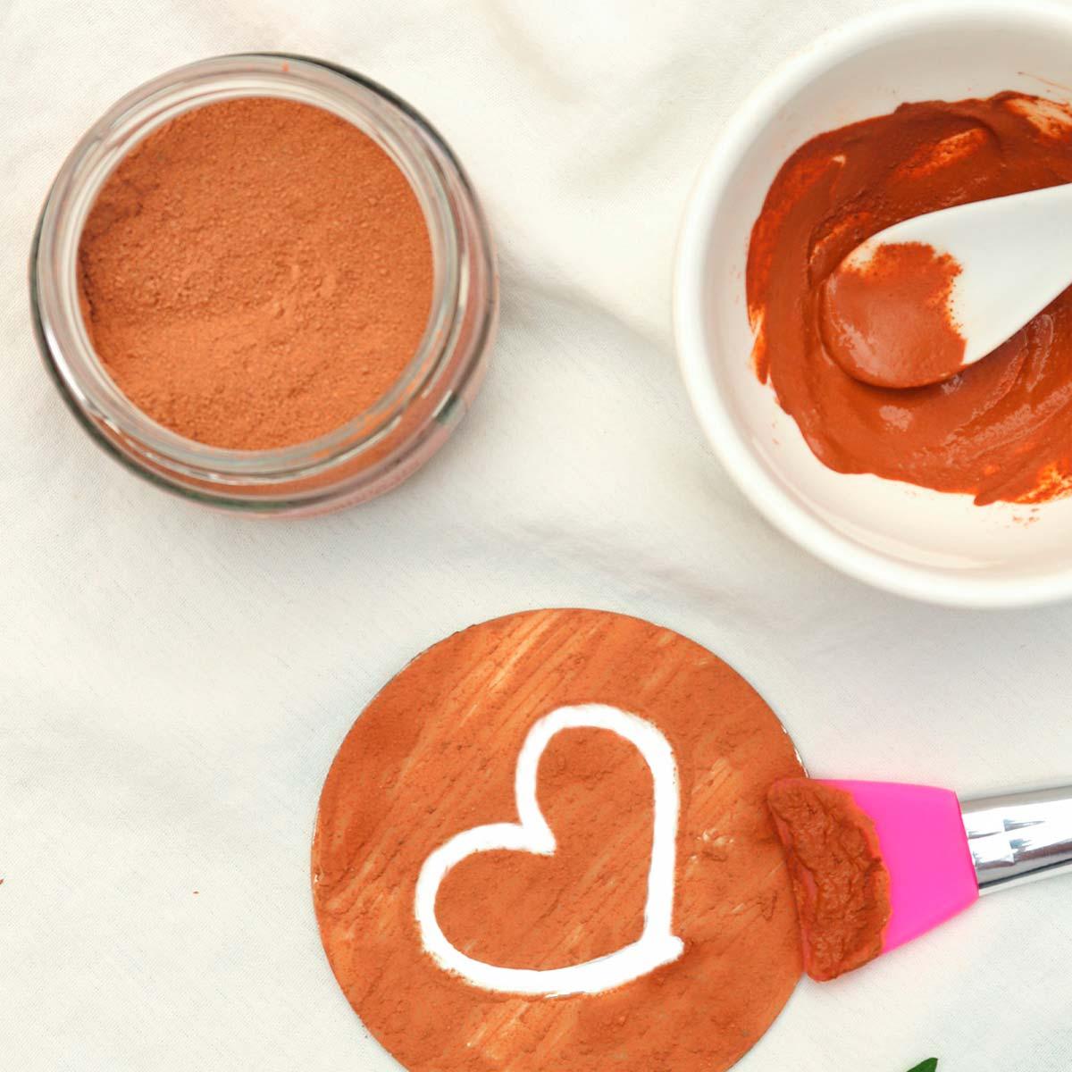 Arcilla Roja - Piel Seca, Sensible o con Rosácea x 130g - Tikafarma