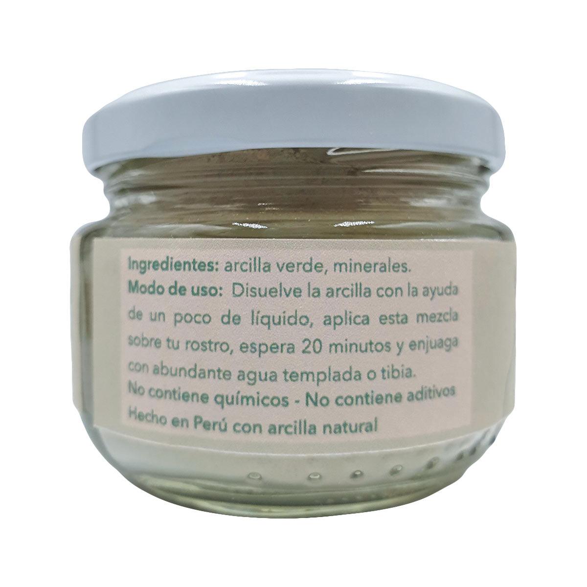 Arcilla Verde - Piel Normal, Mixta o Grasa x 130g - Tikafarma
