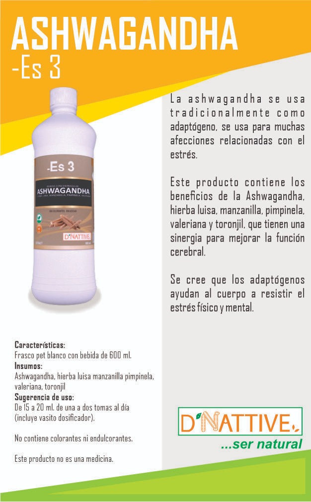 Extracto de Ashwagandha x 600ml