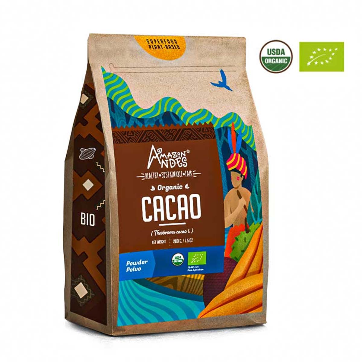 Cacao Orgánico en polvo x 200g