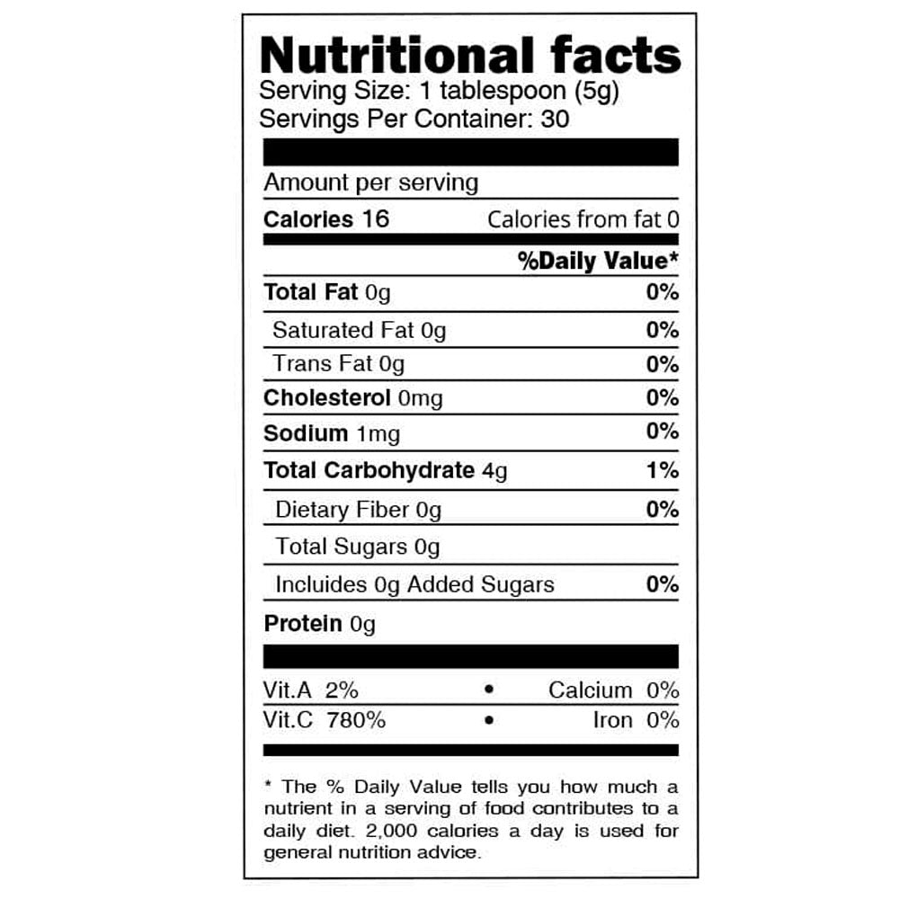 Camu Camu Orgánico - Vitamina C Natural en polvo x 150g