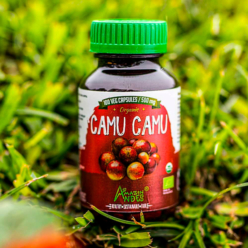 Camu Camu Orgánico - Vitamina C Natural en cápsulas (100 x 500mg)