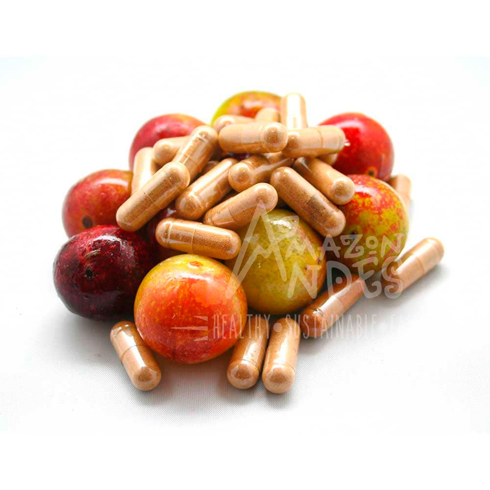 Camu Camu Orgánico - Vitamina C Natural en cápsulas (100 x 500mg)