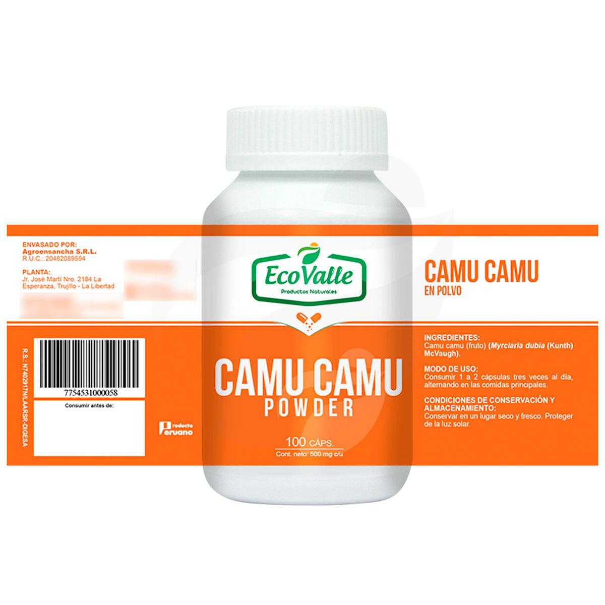 Camu Camu en cápsulas (100 x 500mg) - Tikafarma