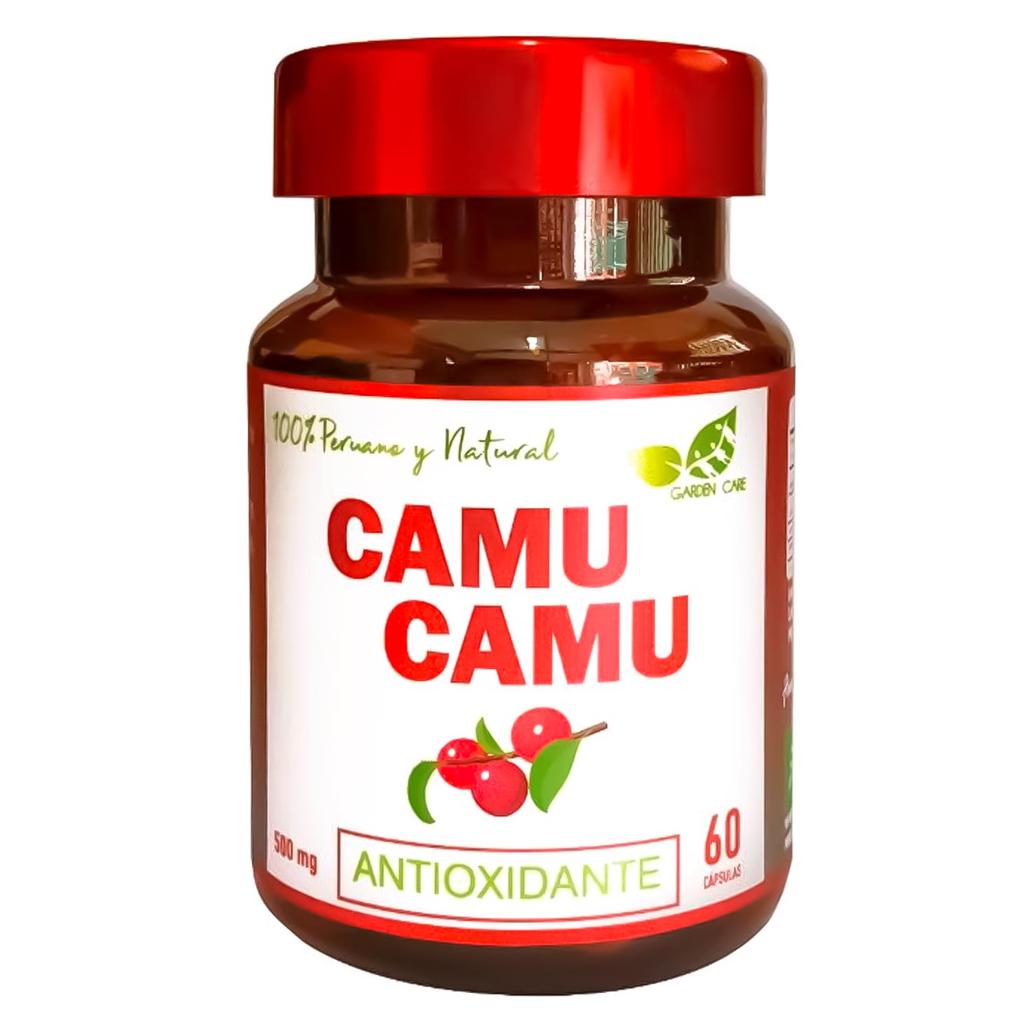 Camu Camu Orgánico - Vitamina C Natural en cápsulas (60 x 500mg)