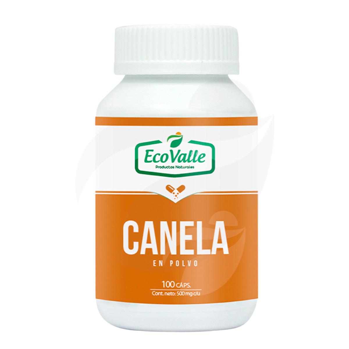 Canela en cápsulas (100 x 500mg) - Tikafarma