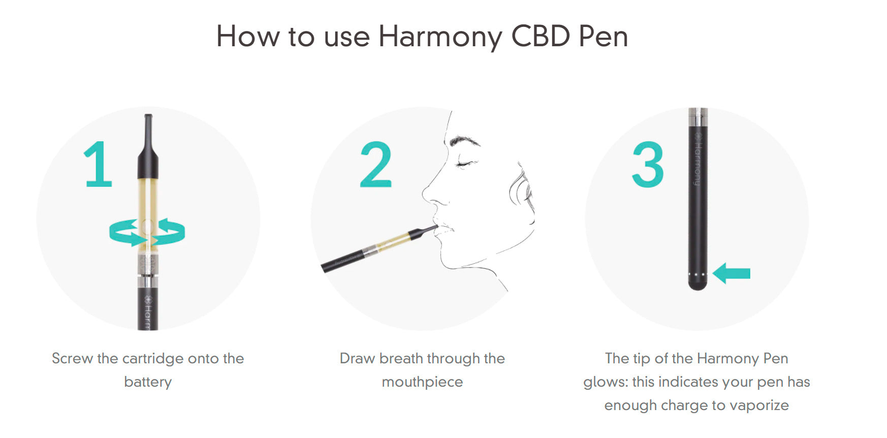 Vaporizador Harmony CBD Pen