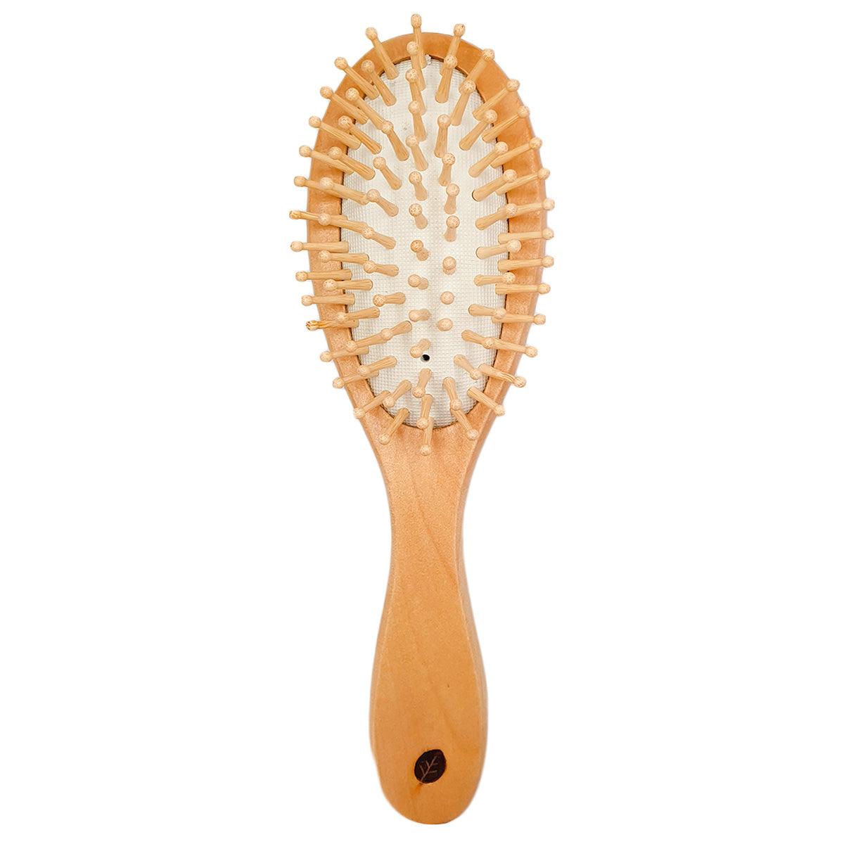 Cepillo Ovalado de Bambú - Mediano - Tikafarma