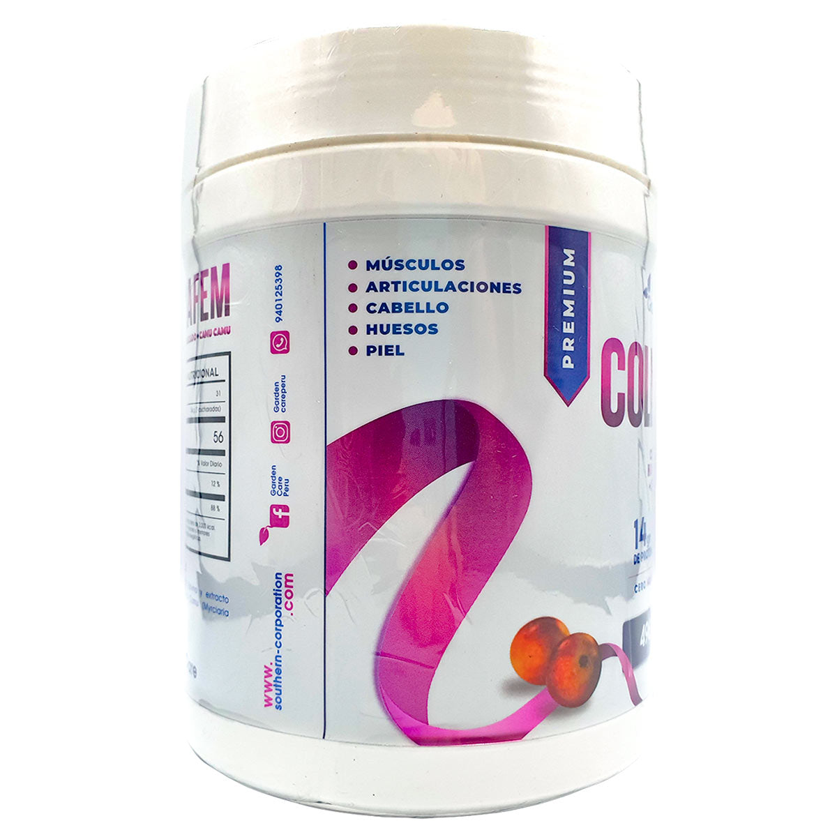 COLLAFEM Colágeno Hidrolizado + Camu Camu (496g)