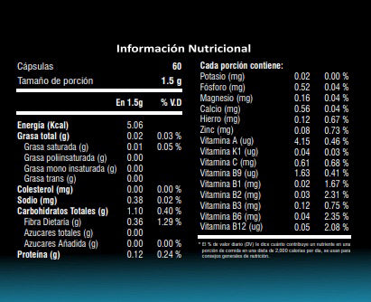B-Complex: Complejo B + Triptófano + Magnesio + Zinc (60 cápsulas)