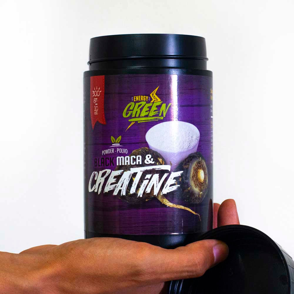 Creatina y Maca Negra en polvo x 300g
