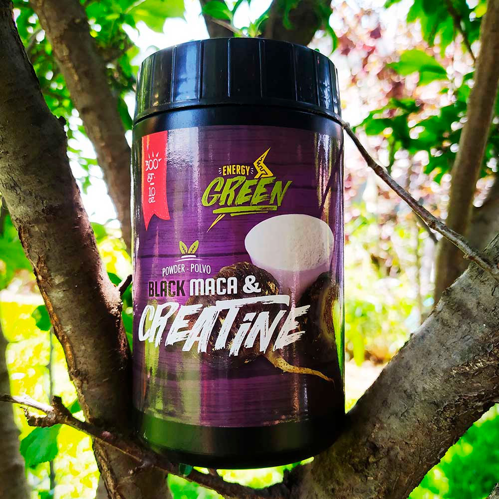 Creatina y Maca Negra en polvo x 300g