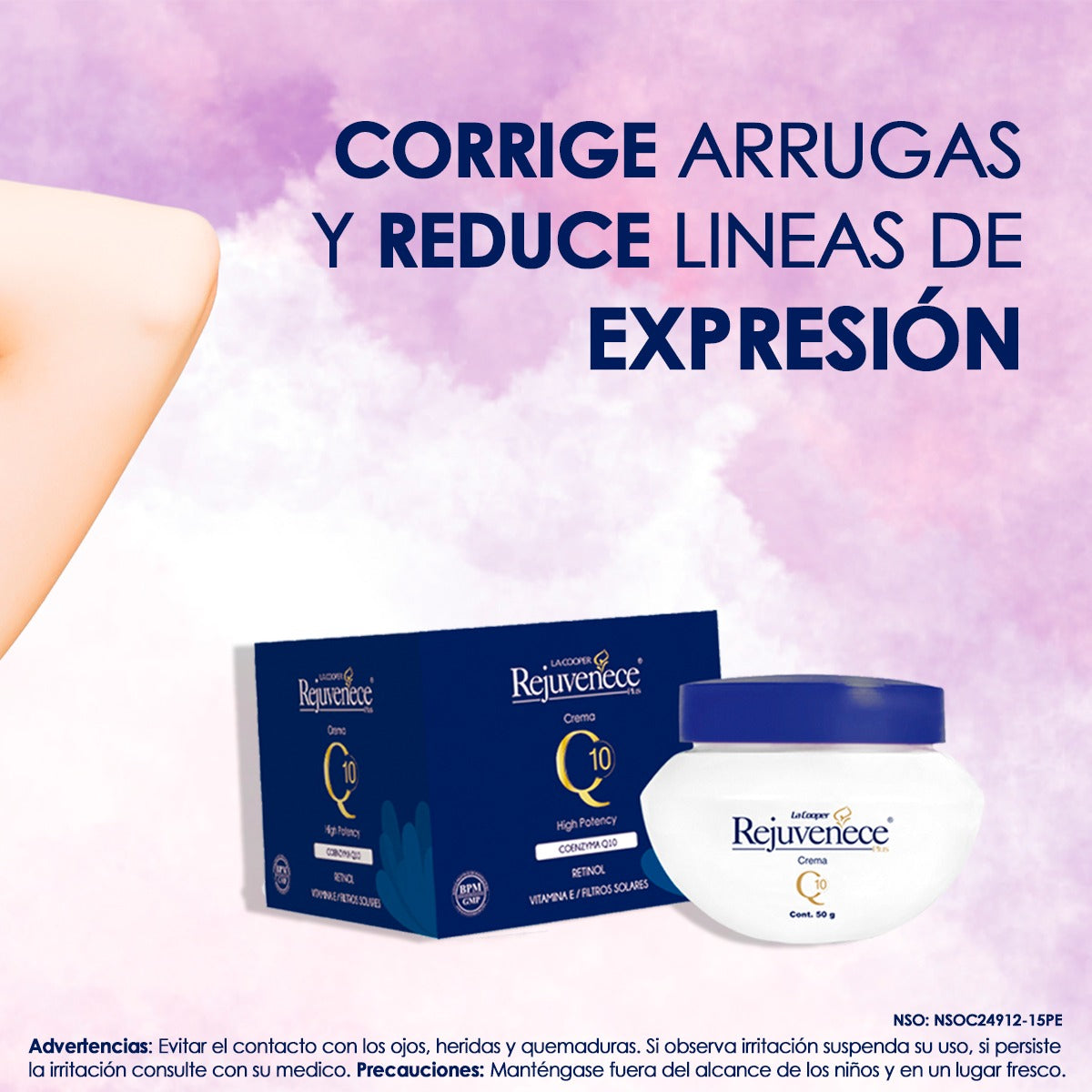 Crema Rejuvenece Plus Q10 x 50g