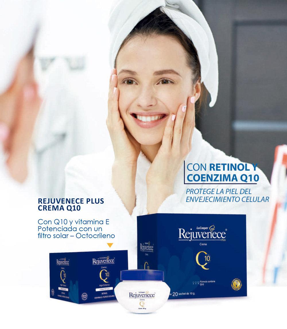 Crema Rejuvenece Plus Q10 x 50g - Tikafarma