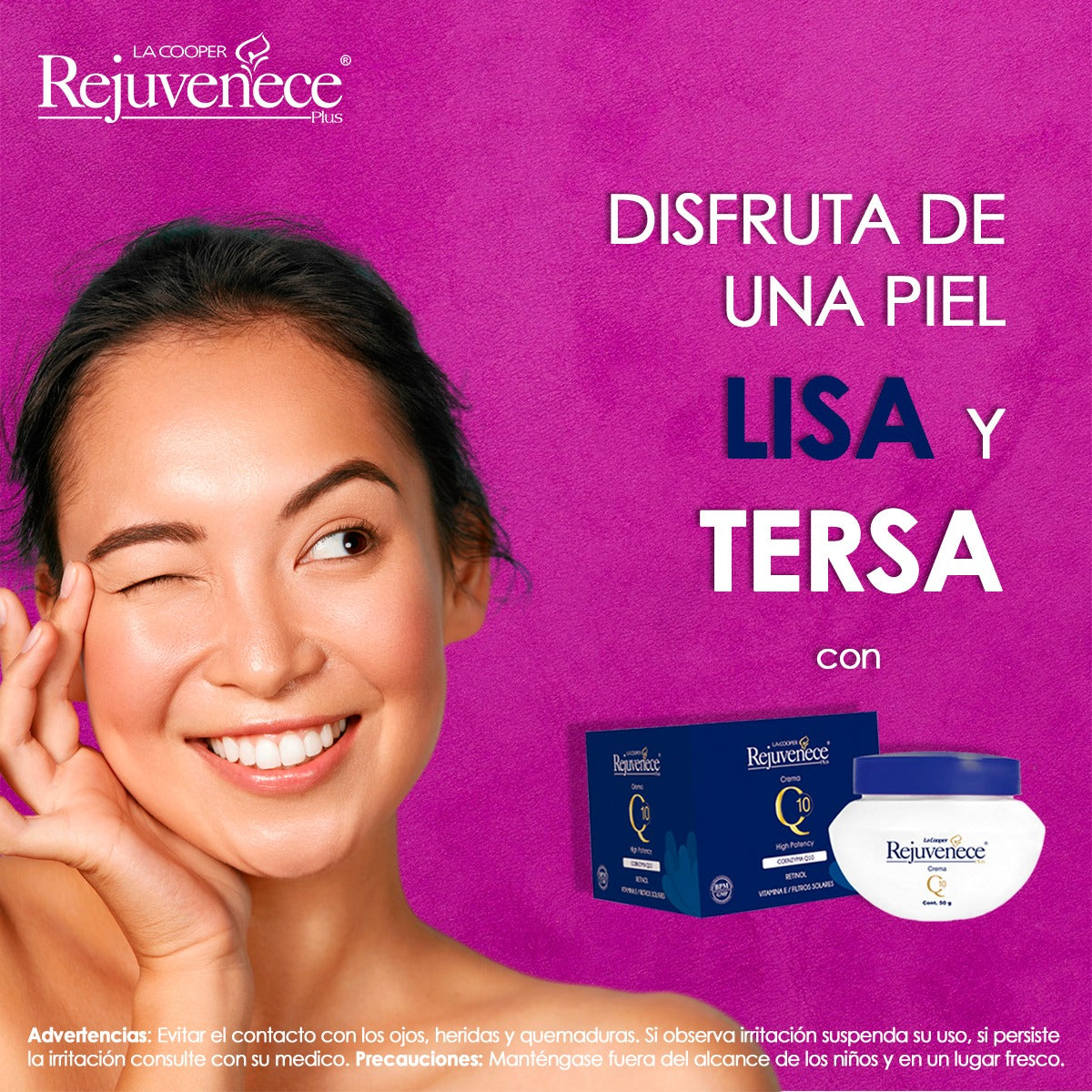 Crema Rejuvenece Plus Q10 x 50g