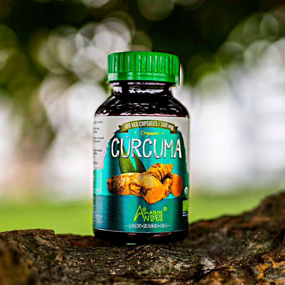 Cúrcuma Orgánica en cápsulas (100 x 500mg)