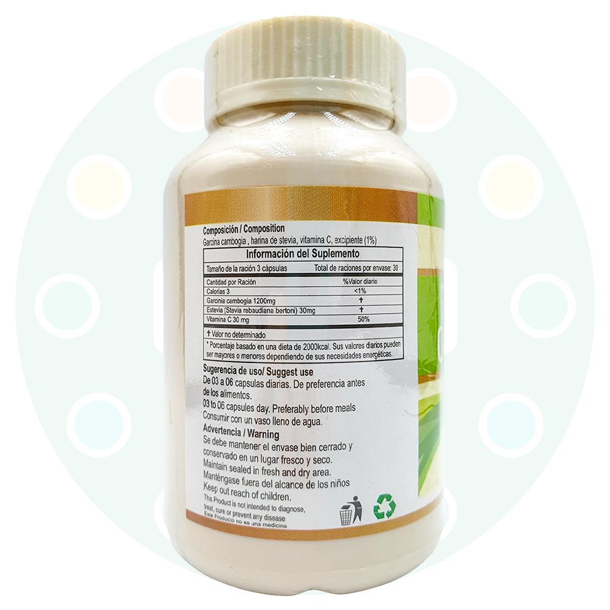 Garcinia Cambogia en cápsulas (90 x 500mg) - Tikafarma